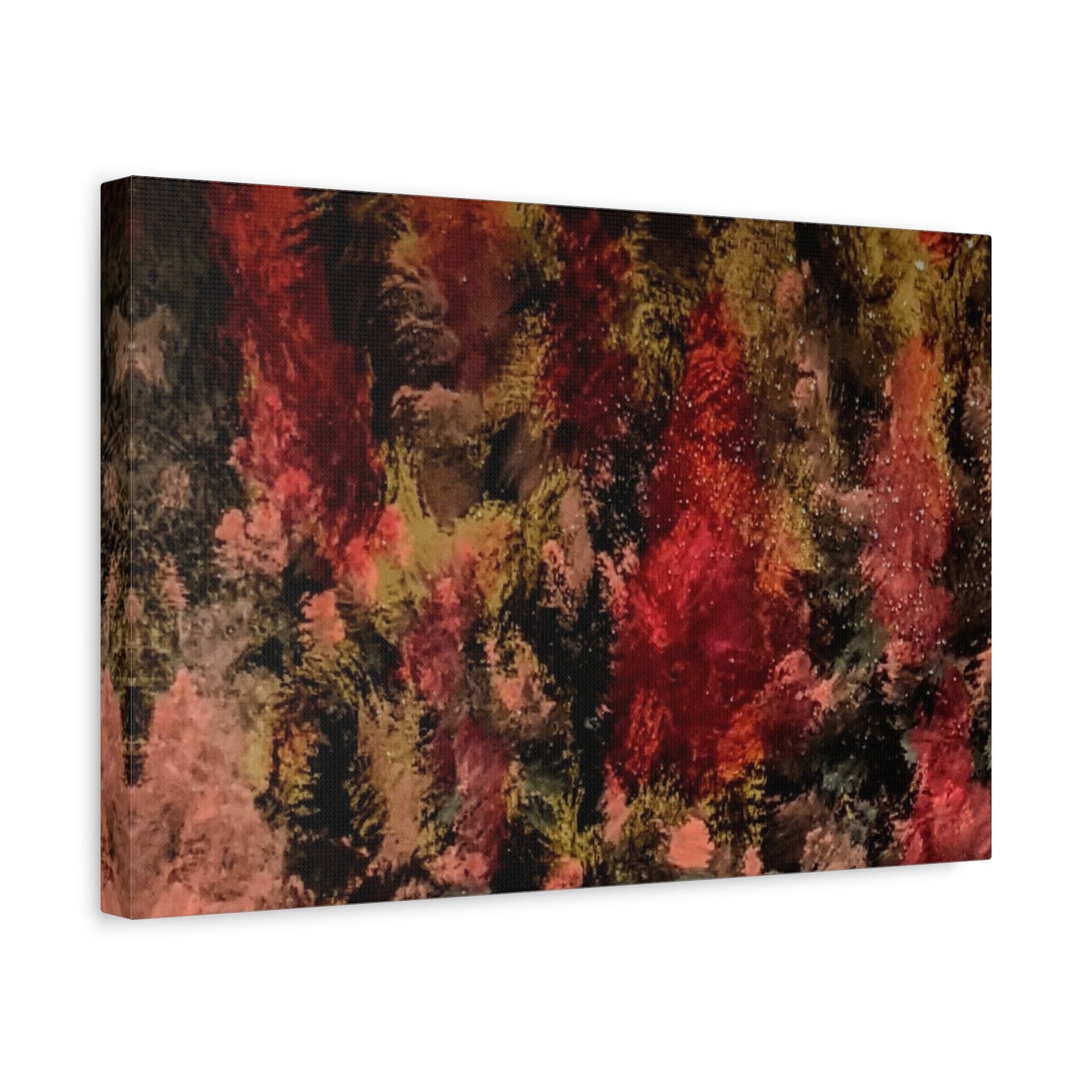 Autumn Forest Abstract Canvas