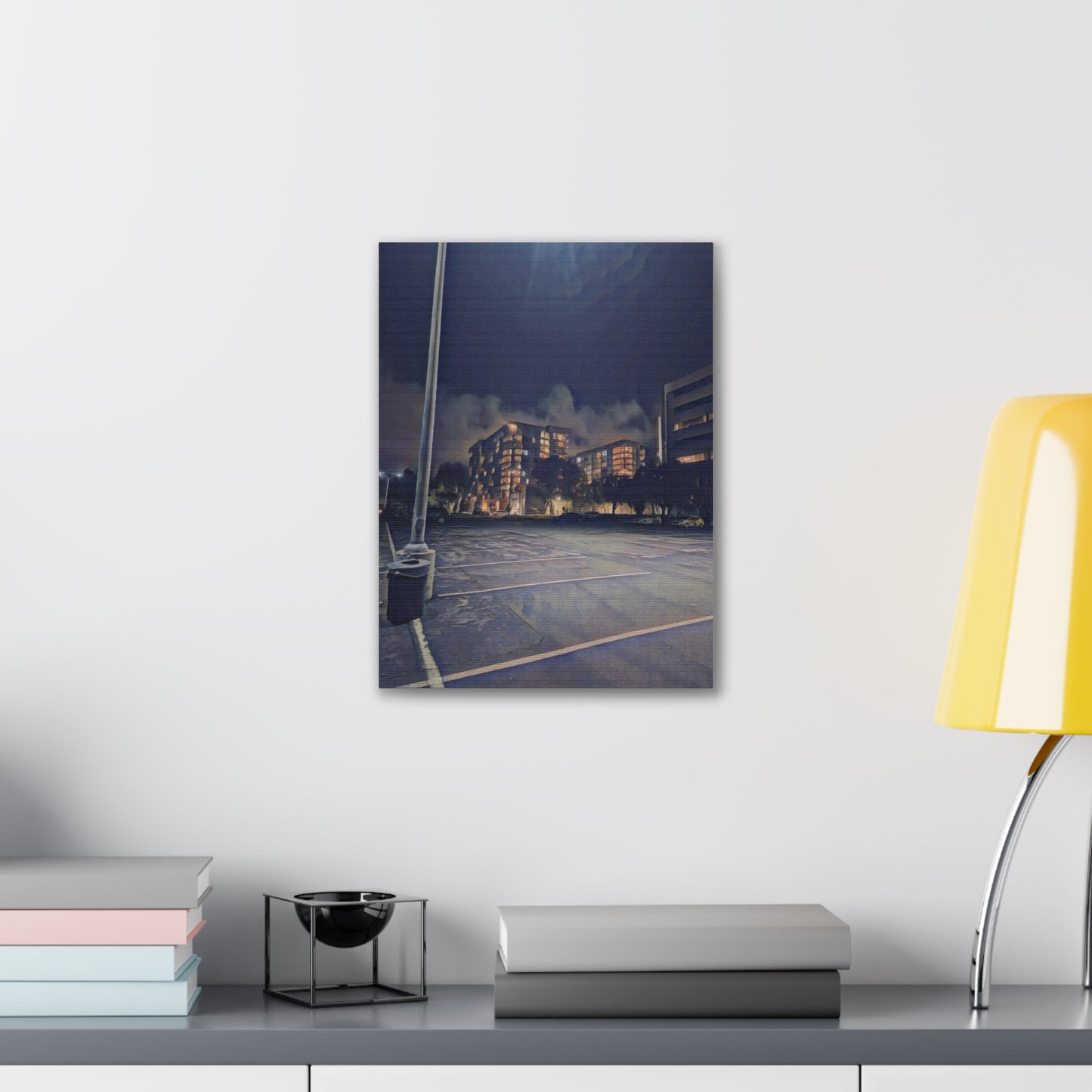 Canvas Art Print - Urban Nightscape Wall Décor