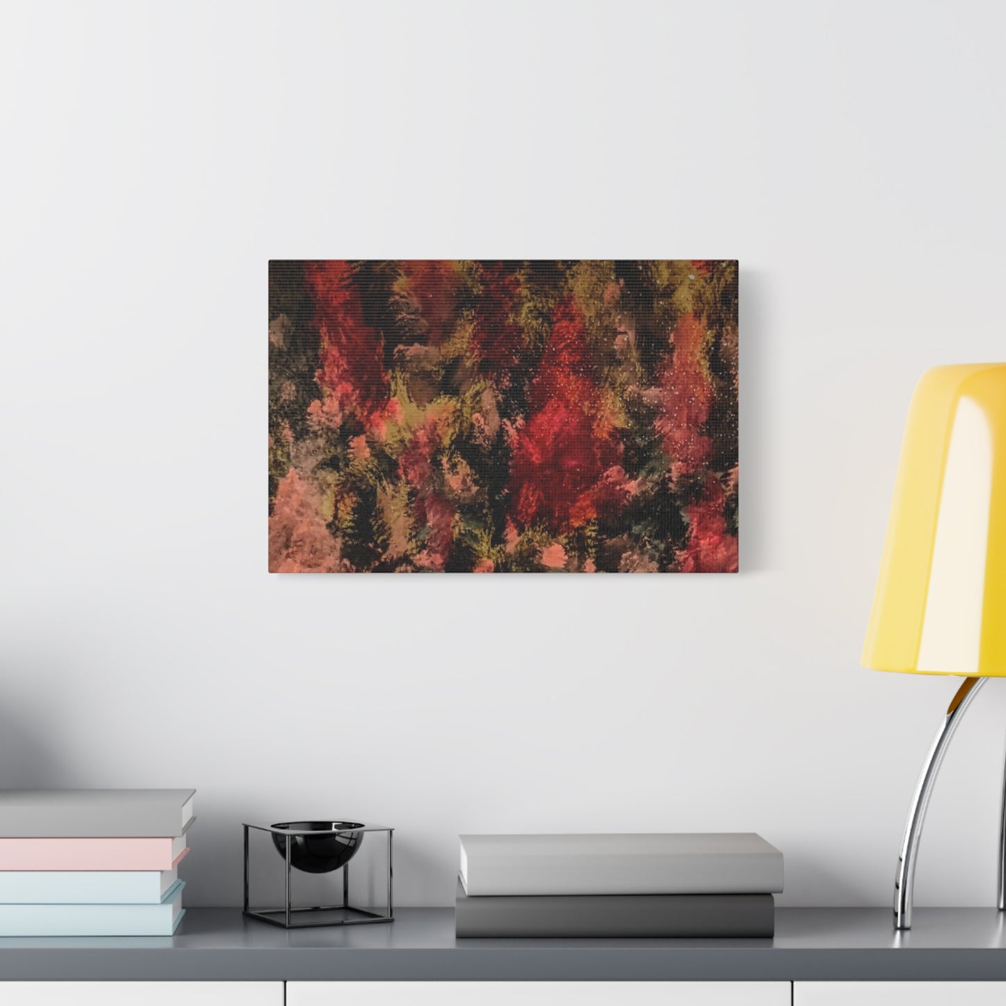 Autumn Forest Abstract Canvas