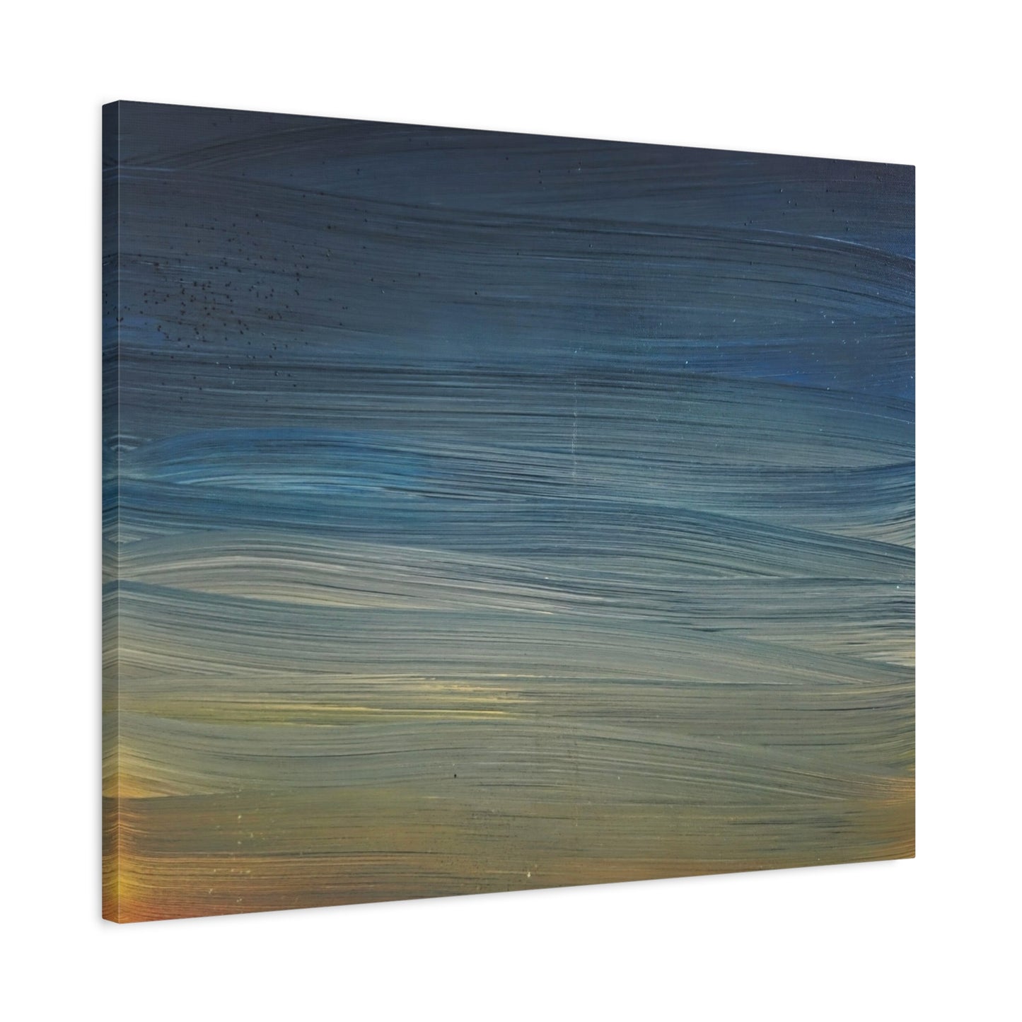 Abstract Coastal Sunset Canvas Print — Matte Stretched Wall Art