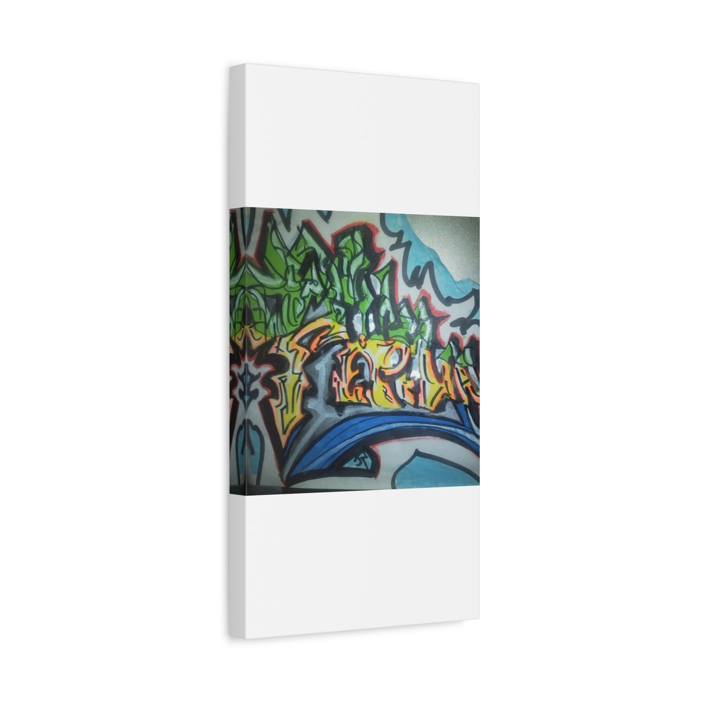 Graffiti Street Art Canvas Print — Urban Colorful Wall Decor