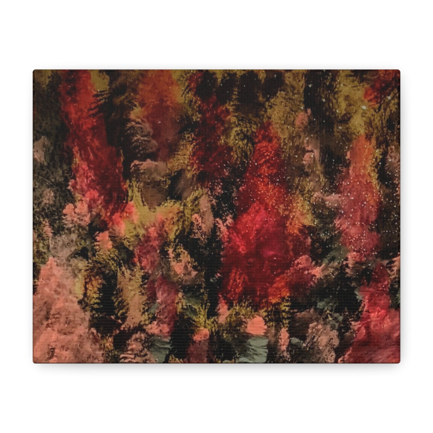Autumn Forest Abstract Canvas