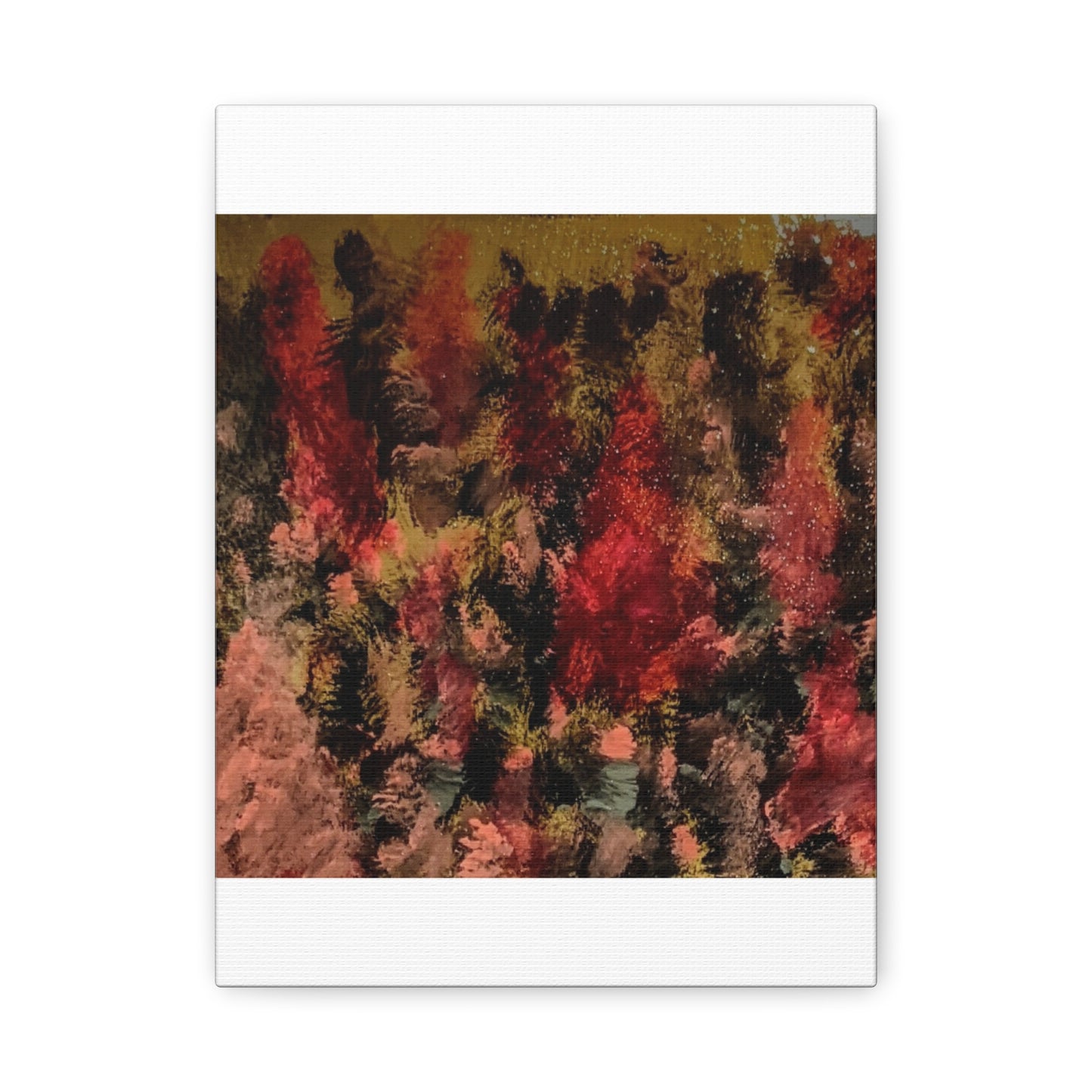 Autumn Forest Abstract Canvas