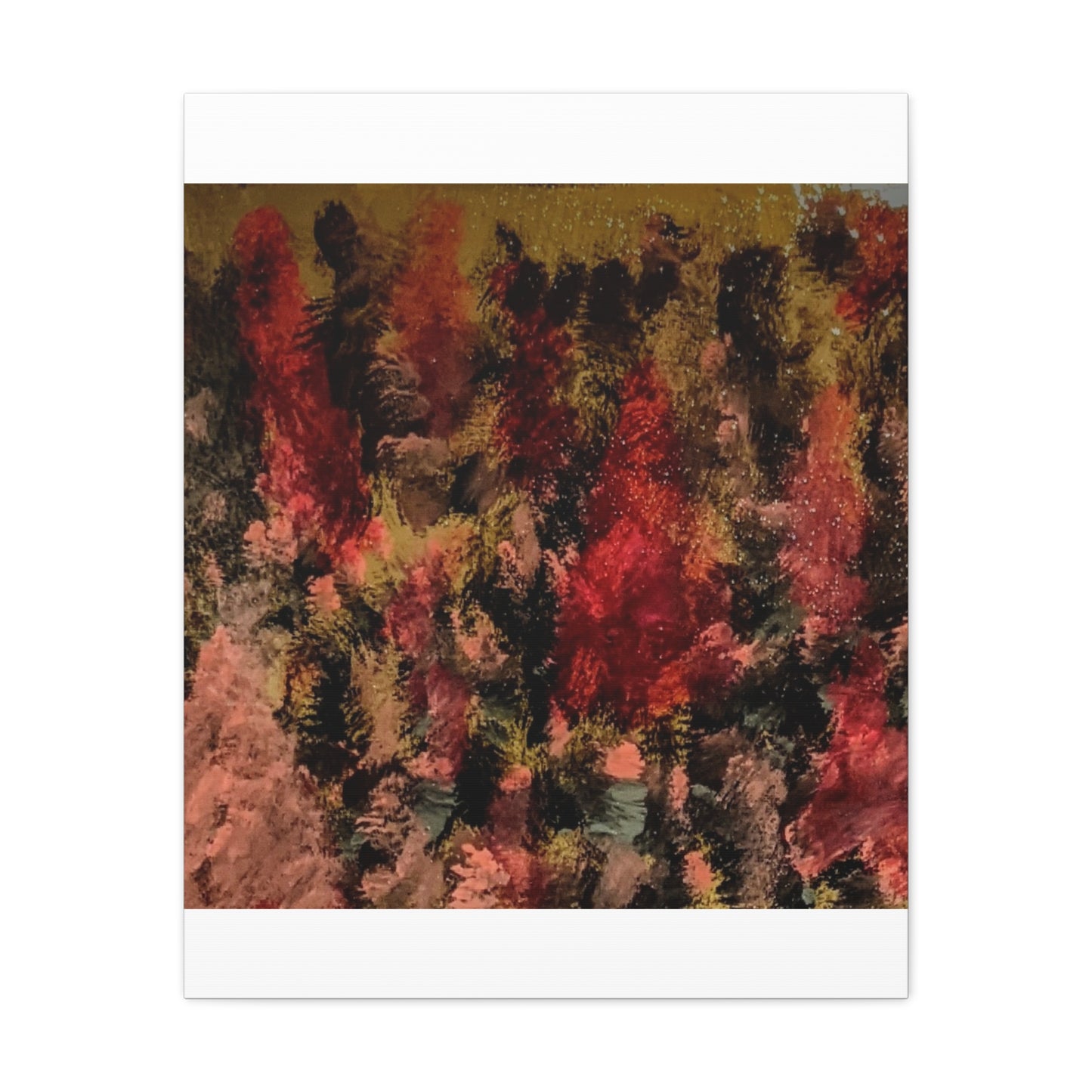 Autumn Forest Abstract Canvas