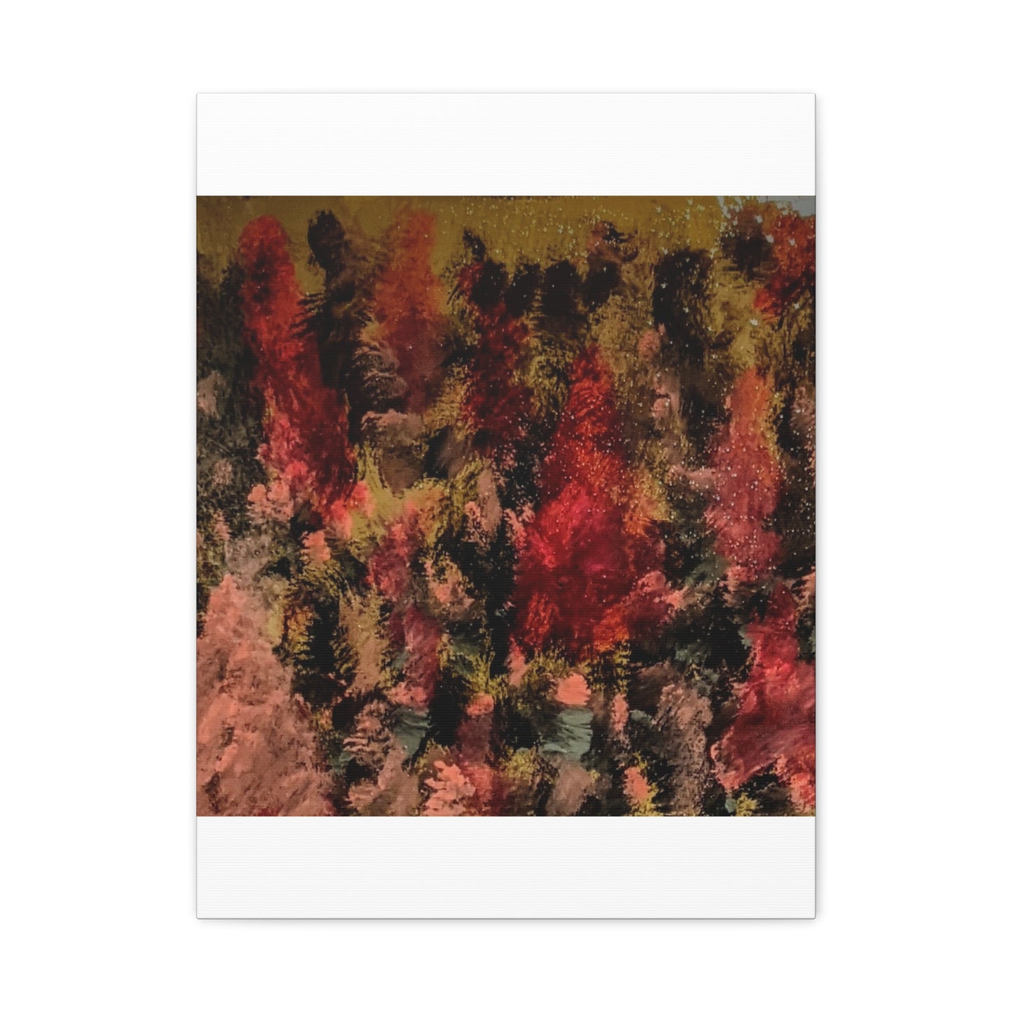 Autumn Forest Abstract Canvas