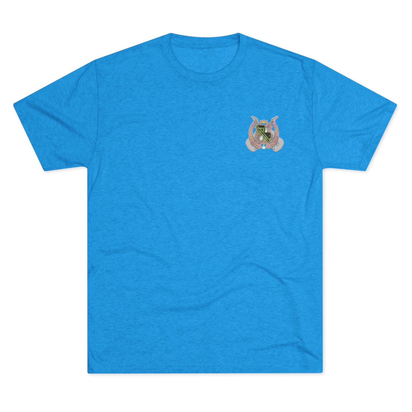 Heraldic Crest T‑Shirt — Vintage Shield Emblem Tee