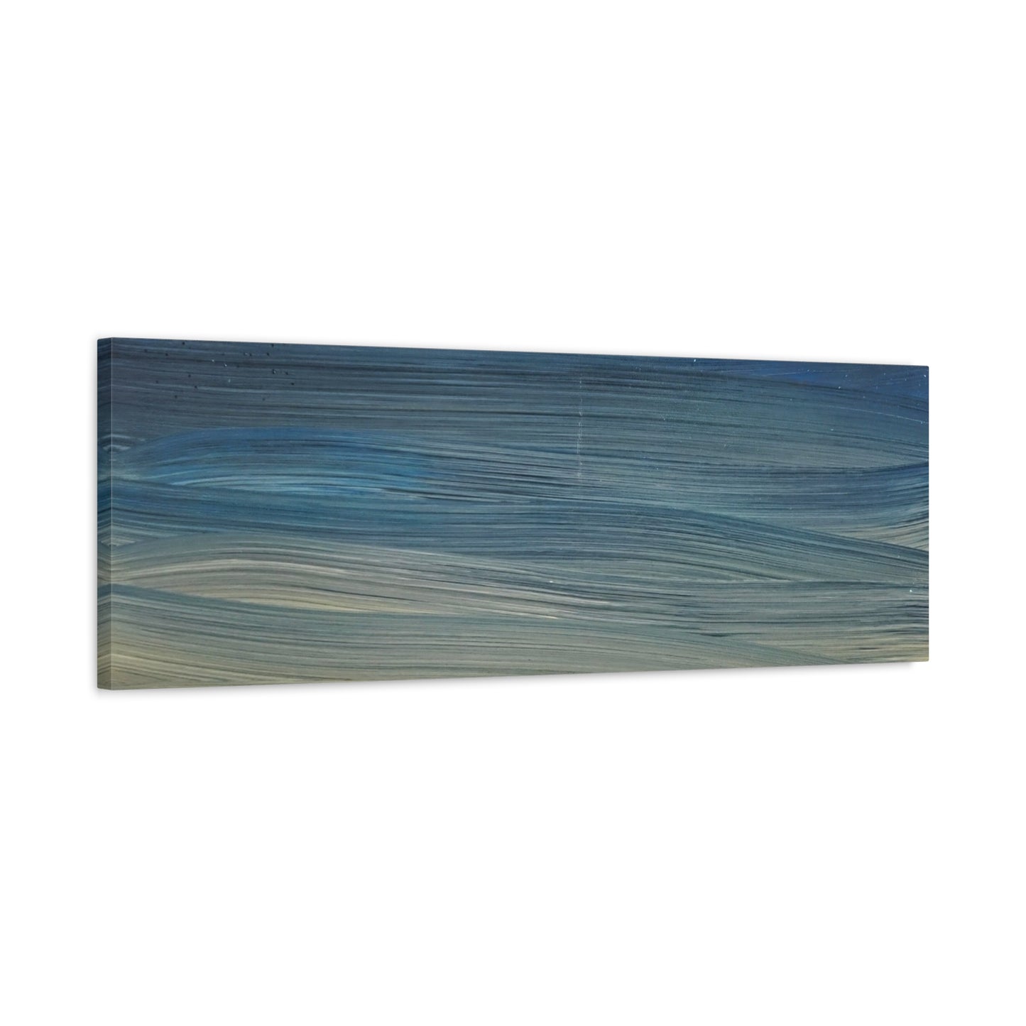 Abstract Coastal Sunset Canvas Print — Matte Stretched Wall Art