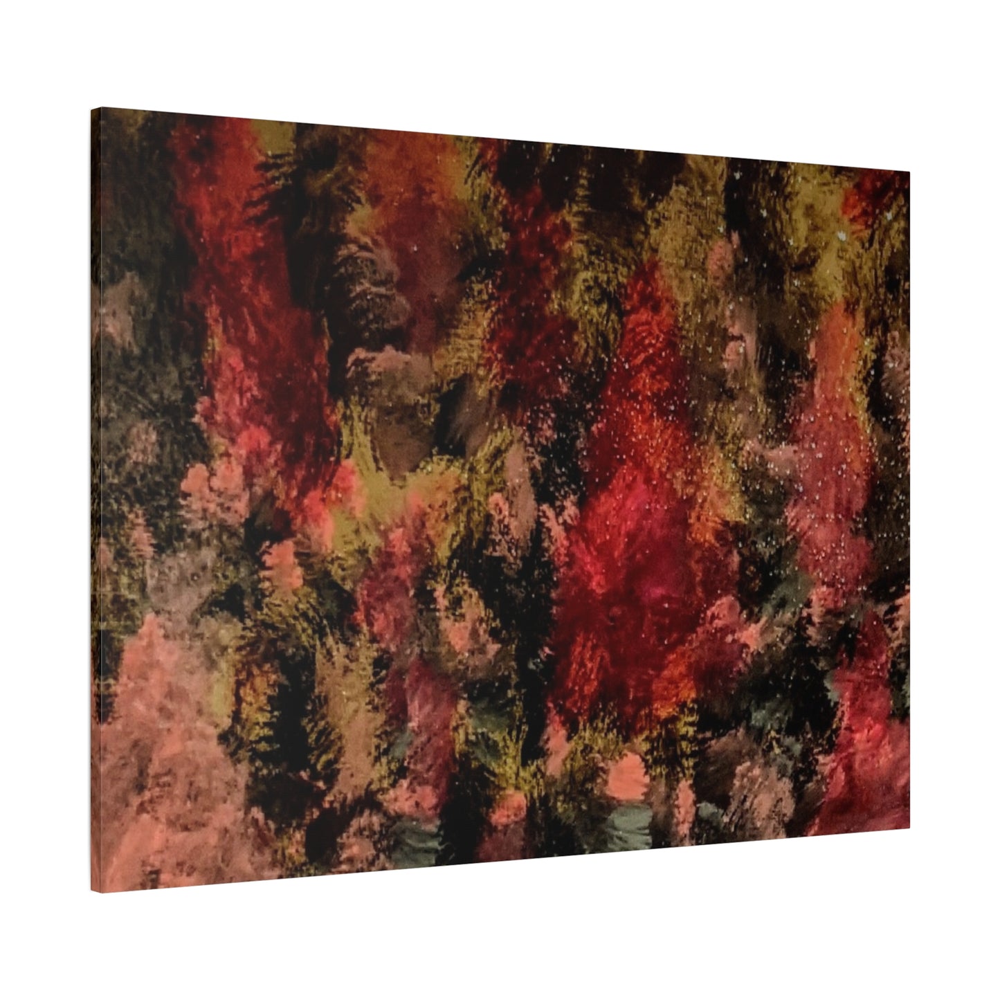 Autumn Forest Abstract Canvas