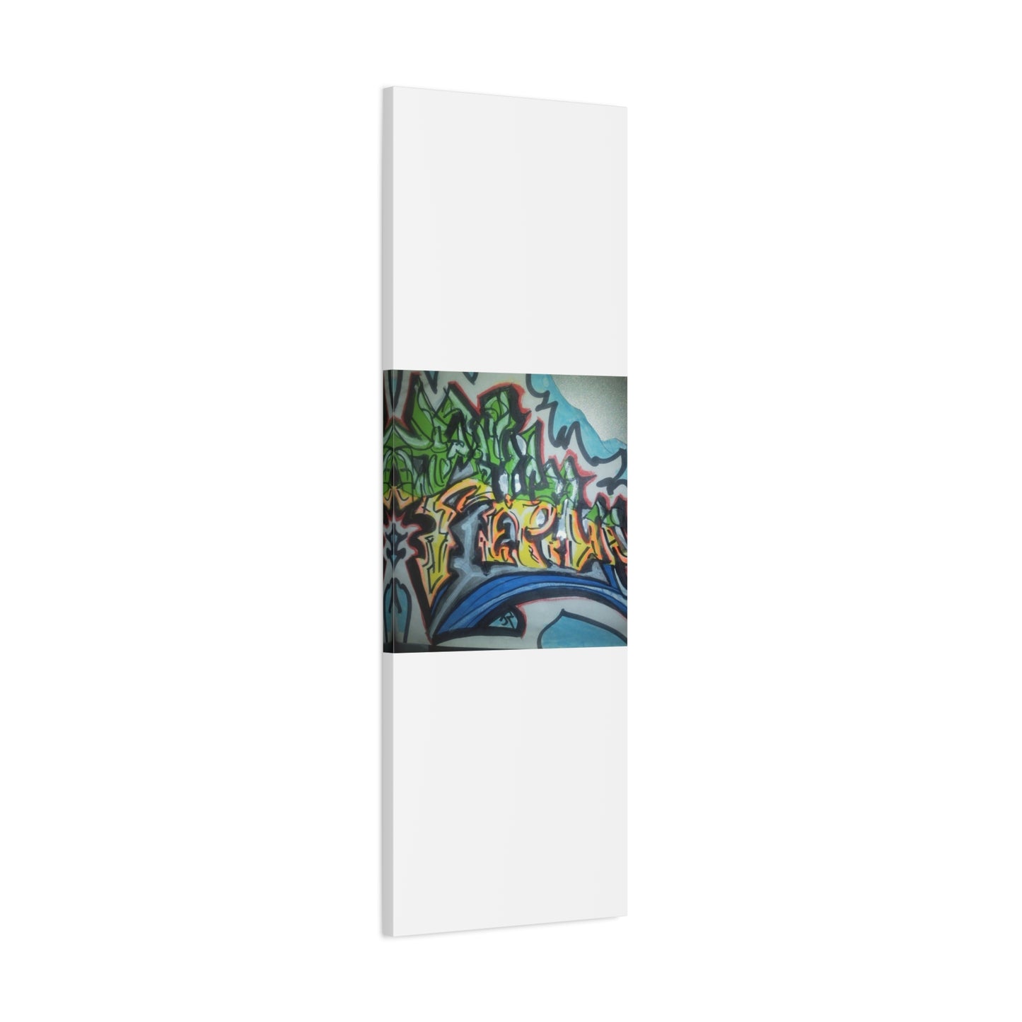Graffiti Street Art Canvas Print — Urban Colorful Wall Decor