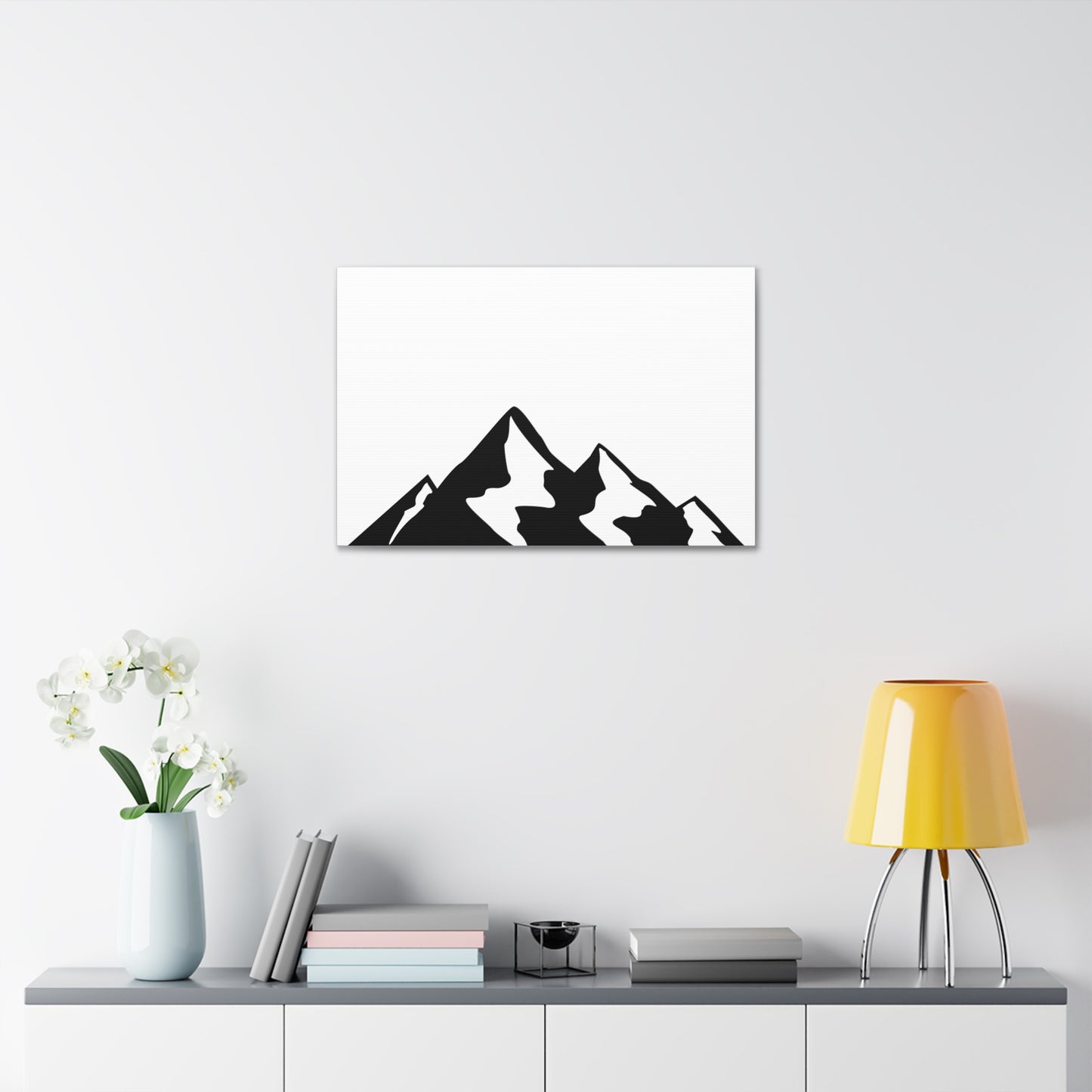 mountains003 - Mountain Landscape Wall Art Canvas