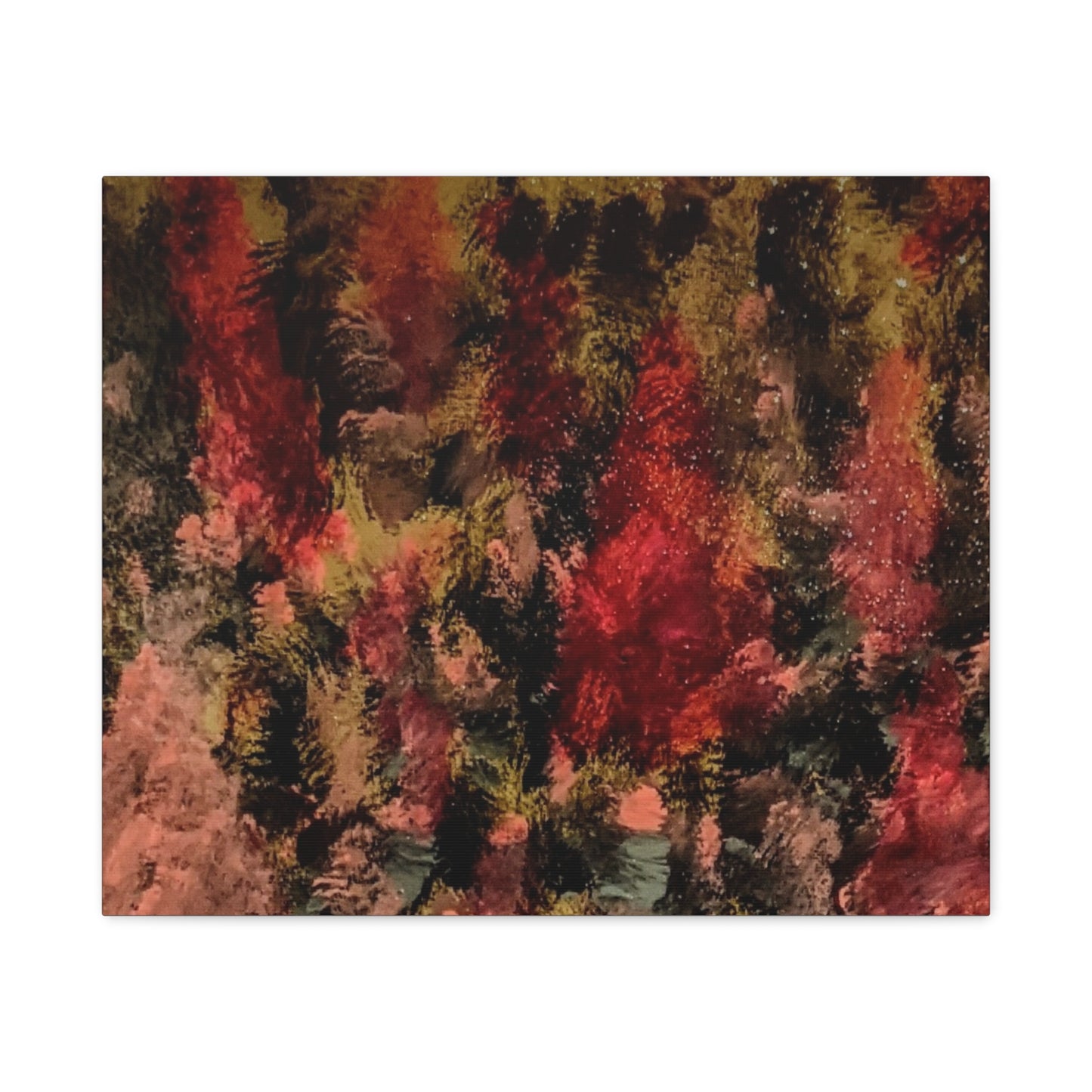 Autumn Forest Abstract Canvas