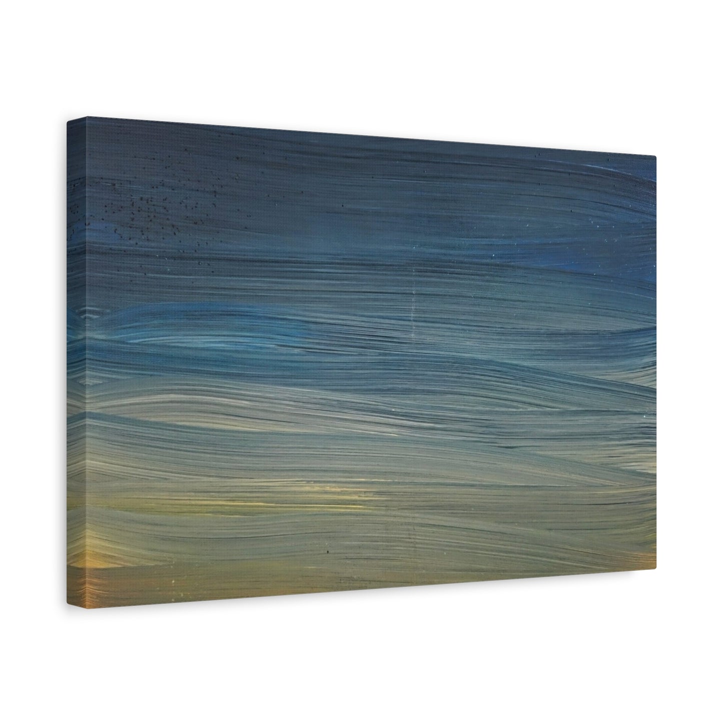 Abstract Coastal Sunset Canvas Print — Matte Stretched Wall Art