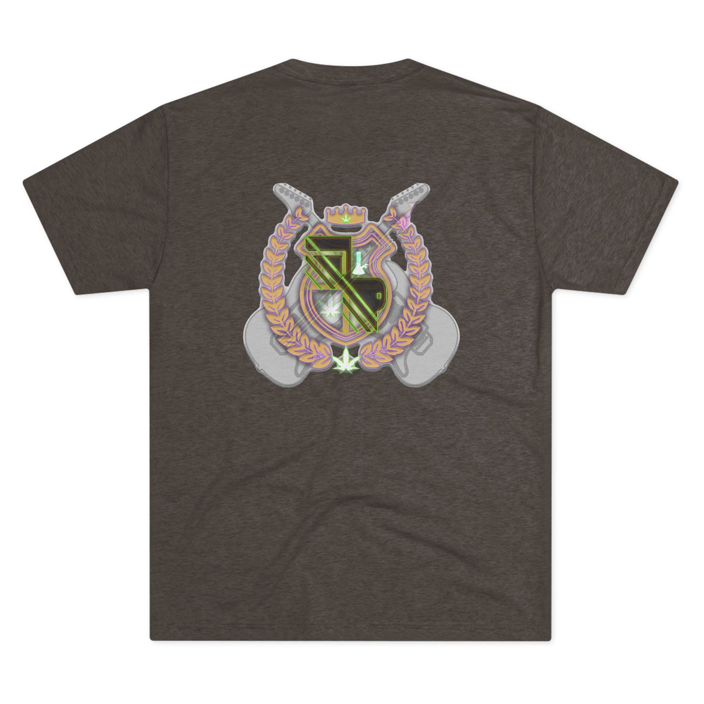Heraldic Crest T‑Shirt — Vintage Shield Emblem Tee