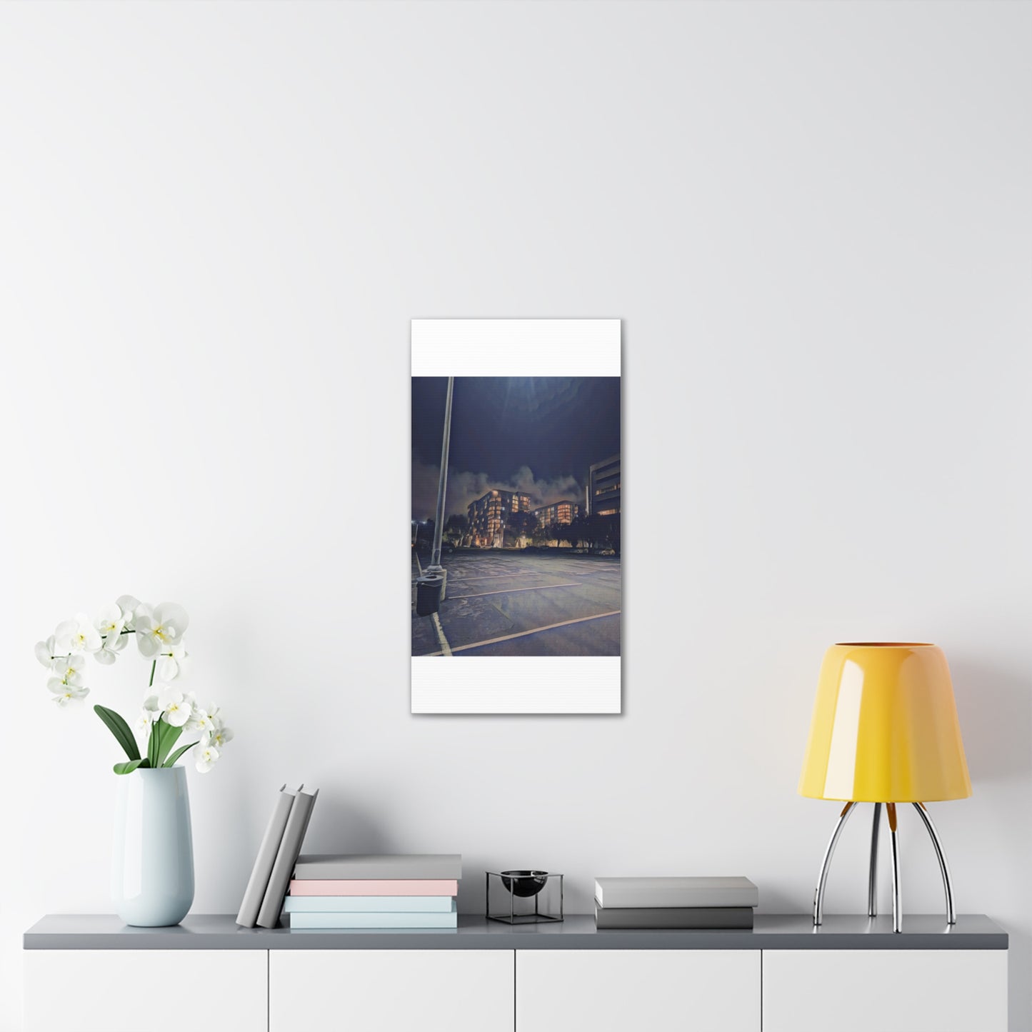 Canvas Art Print - Urban Nightscape Wall Décor