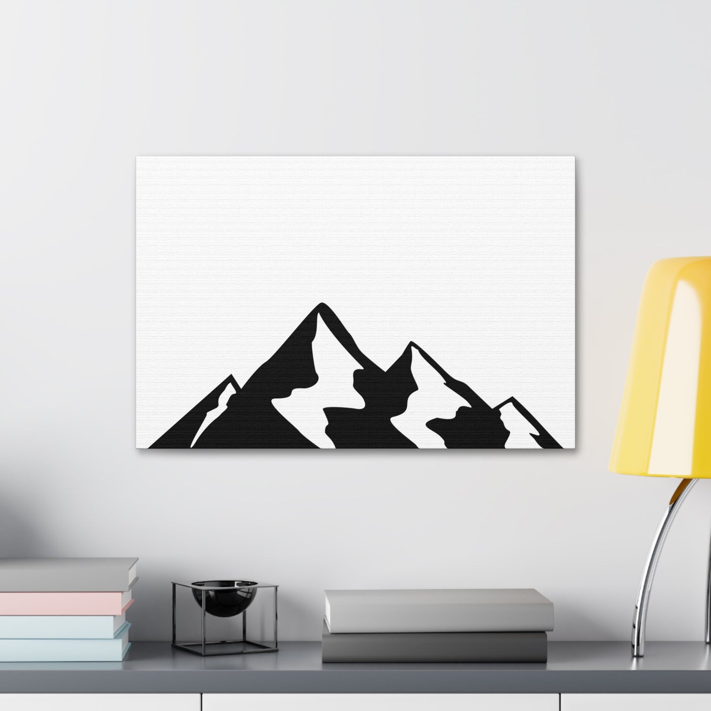 mountains003 - Mountain Landscape Wall Art Canvas