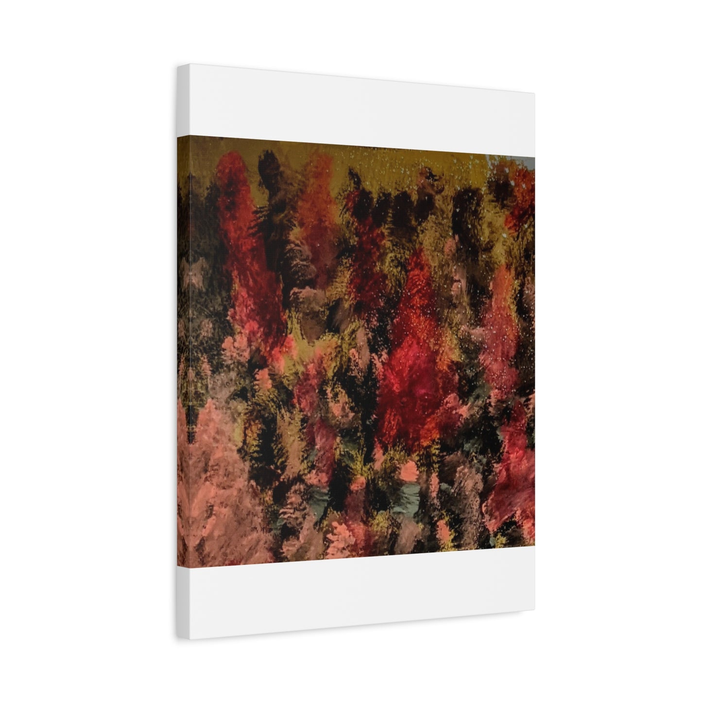 Autumn Forest Abstract Canvas