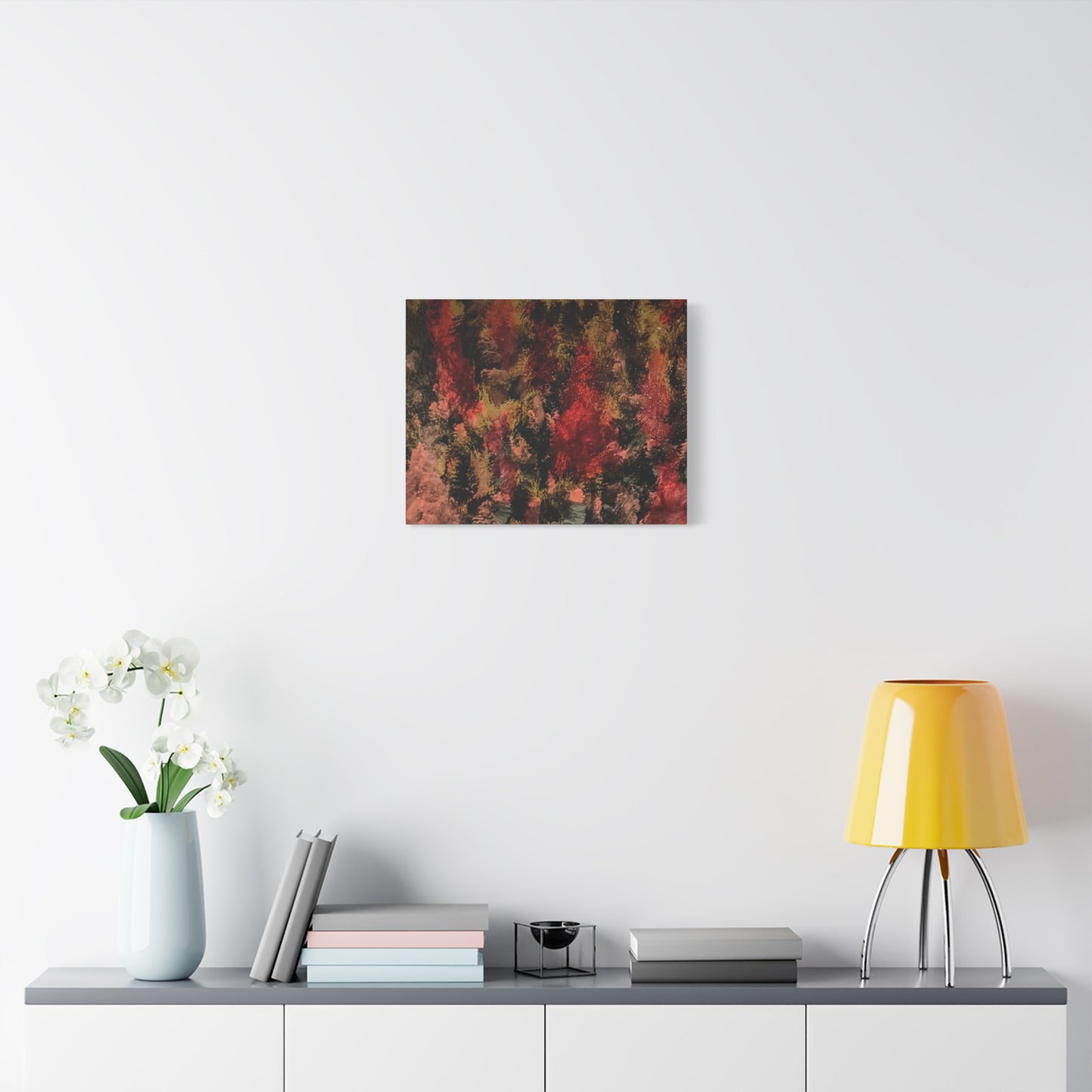Autumn Forest Abstract Canvas