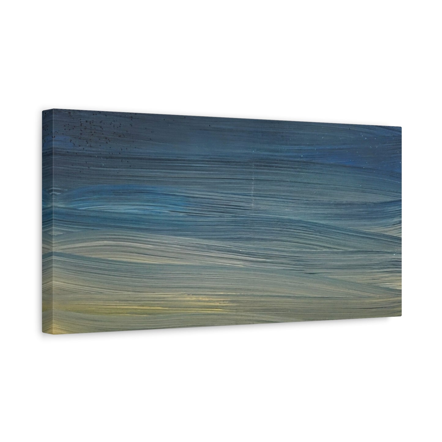 Abstract Coastal Sunset Canvas Print — Matte Stretched Wall Art