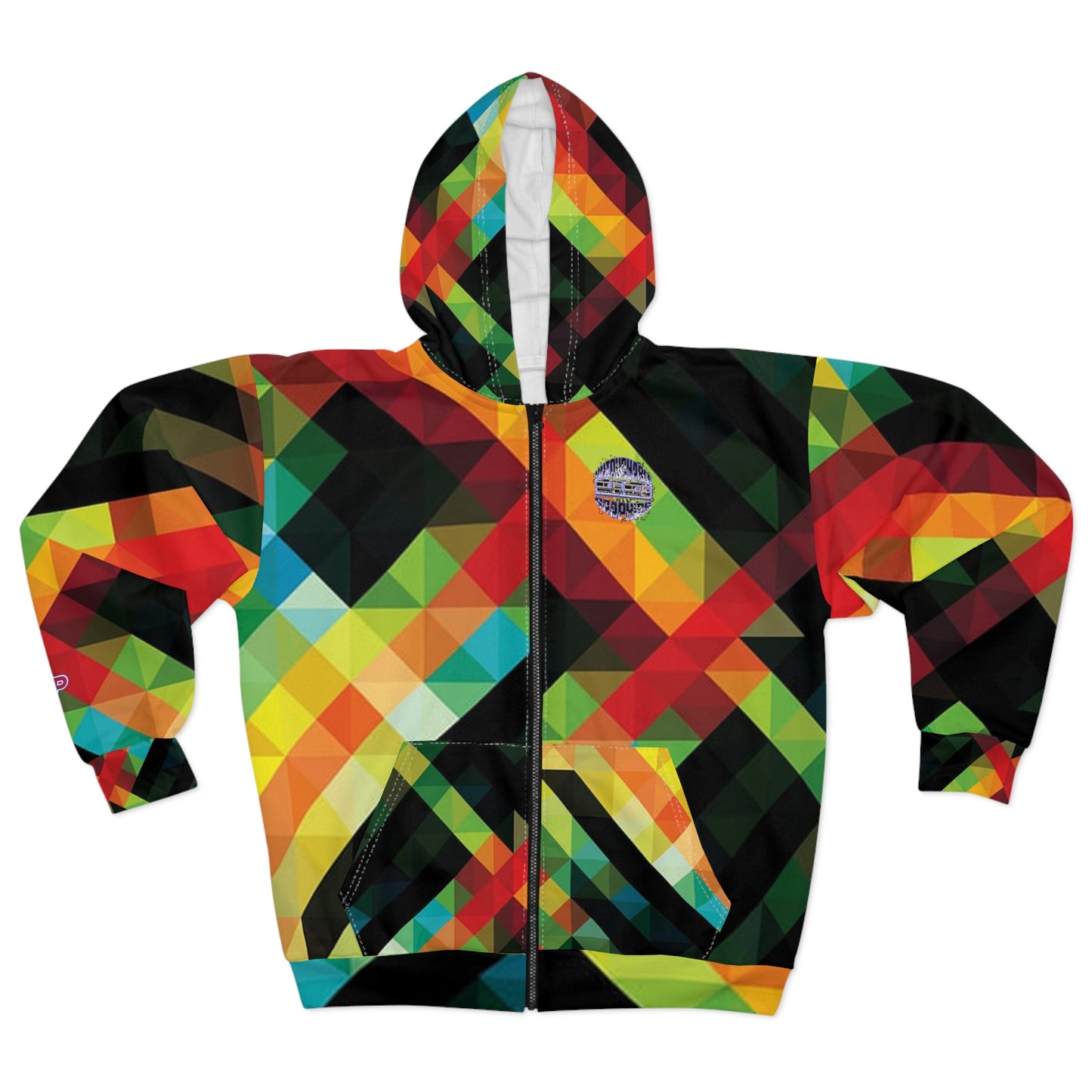 Heavily-kontrasted_AOP_full-zip hoodie