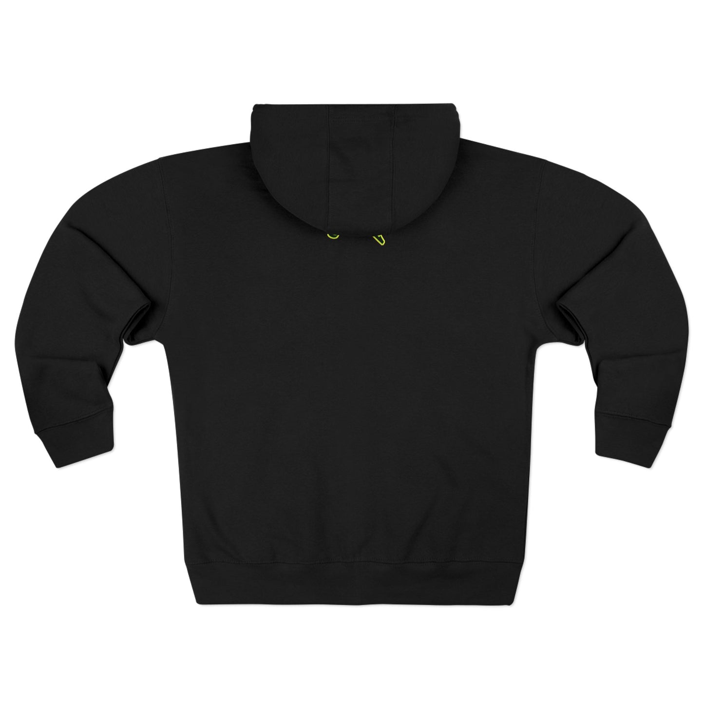 UG-logo - Zip Hoodie with Abstract Cyber Circuit Circle Graphic