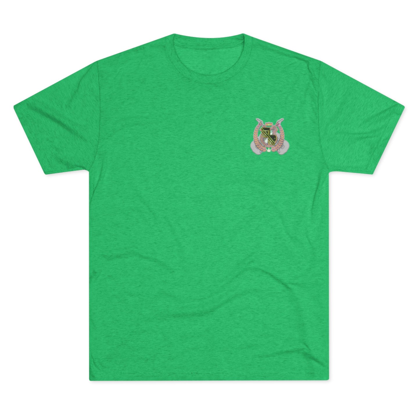 Heraldic Crest T‑Shirt — Vintage Shield Emblem Tee