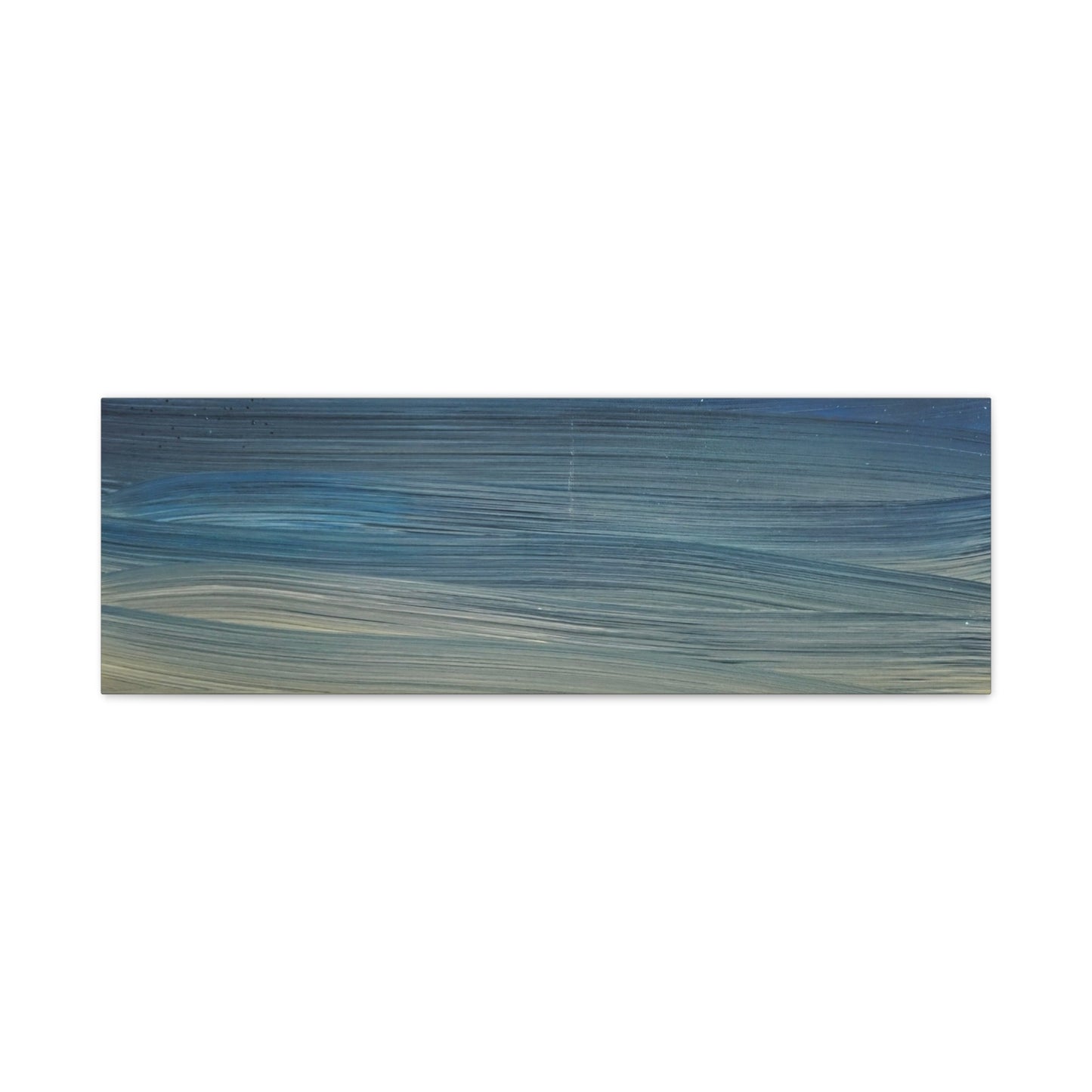 Abstract Coastal Sunset Canvas Print — Matte Stretched Wall Art