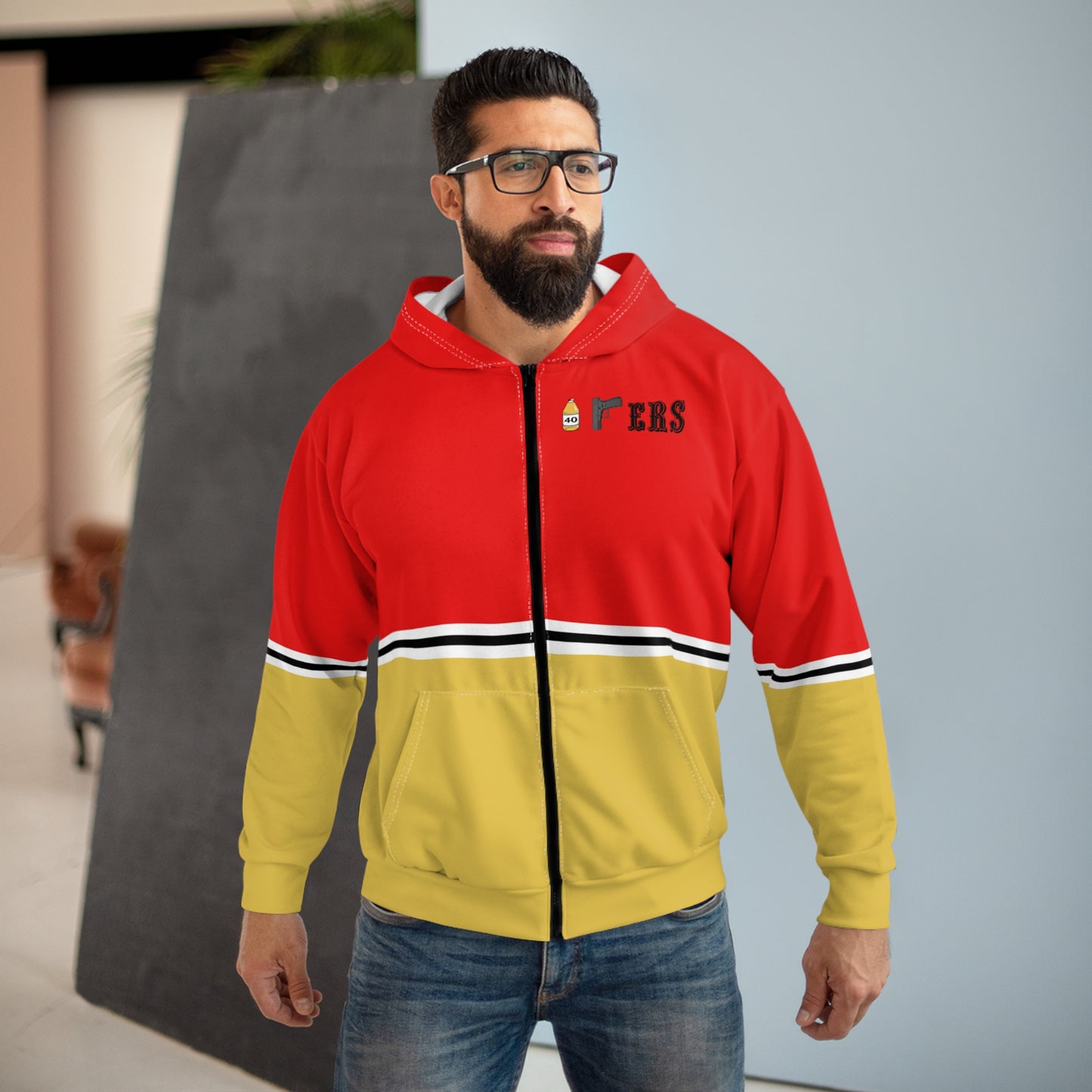Unisex Zip Hoodie (AOP)
